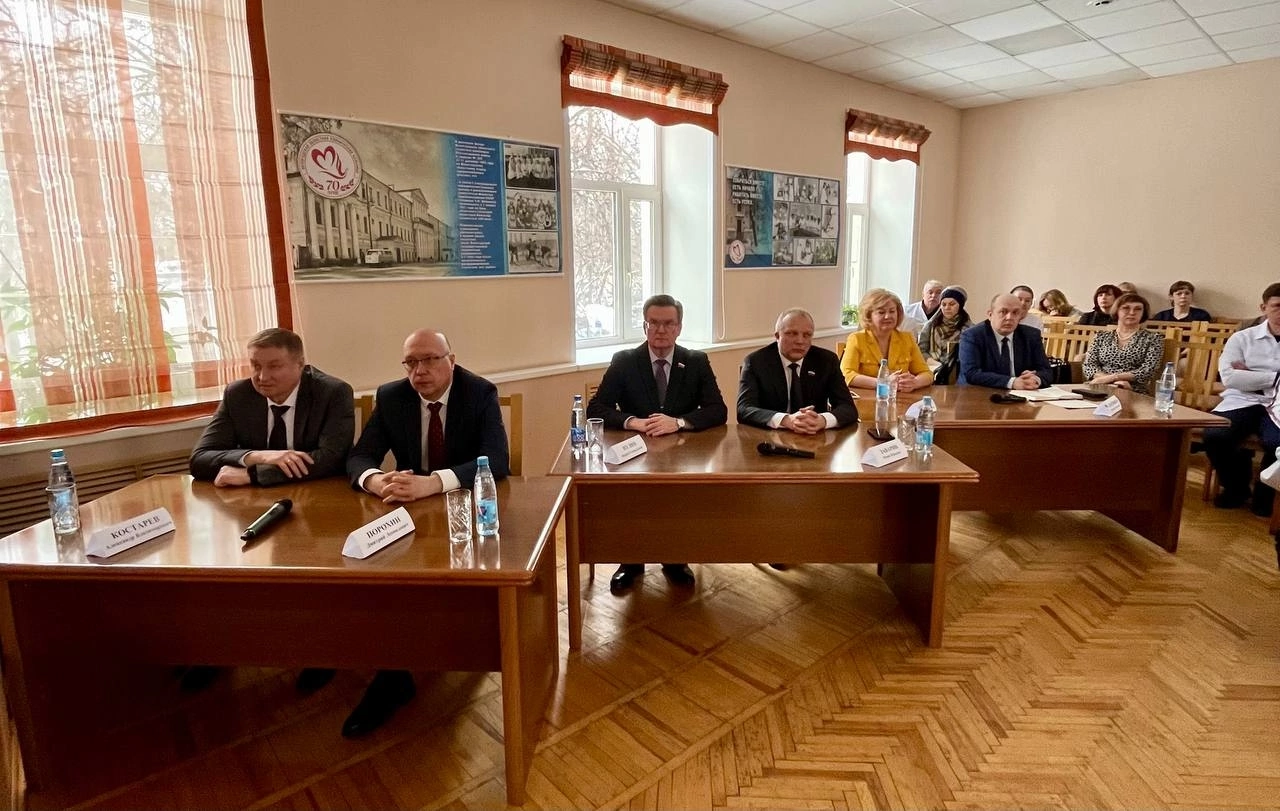 Директор Вологодского филиала «СОГАЗ-Мед» принял участие в отчетном собрании Вологодской областной клинической больницы, новости, пресс-релизы, статьи, «СОГАЗ-Мед», омс