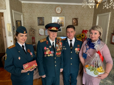 Ярославский филиал «СОГАЗ-Мед» поздравил ветеранов с Днем Победы, новости, пресс-релизы, статьи, «СОГАЗ-Мед», омс