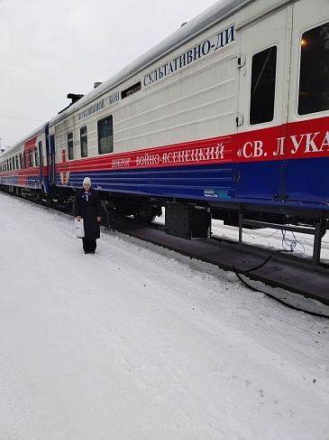 Красноярский филиал «СОГАЗ-Мед» принимает участие в работе центра «Поезд здоровья», новости, пресс-релизы, статьи, «СОГАЗ-Мед», омс