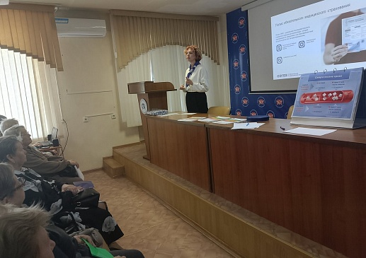Ульяновский филиал «СОГАЗ-Мед» провел занятие в рамках развития проекта PRO.Диабет в Поликлинике №4, новости, пресс-релизы, статьи, «СОГАЗ-Мед», омс