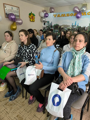 Тамбовский филиал принял участие в информационных мероприятиях в рамках «Недели продвижения здорового образа жизни», новости, пресс-релизы, статьи, «СОГАЗ-Мед», омс