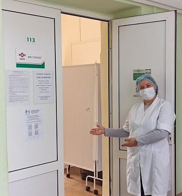 Сотрудники Удмуртского филиала «СОГАЗ-Мед» вакцинировались от гриппа, новости, пресс-релизы, статьи, «СОГАЗ-Мед», омс