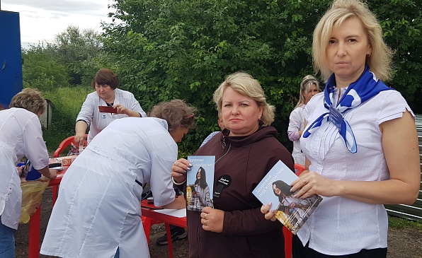 «Будь здоров, садовод!» в СНТ «Прогресс»: медики и «СОГАЗ-Мед» заботятся о здоровье дачников, новости, пресс-релизы, статьи, «СОГАЗ-Мед», омс