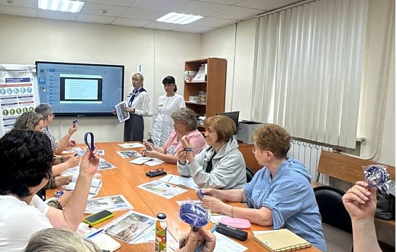 Специалисты Красноярского филиала «СОГАЗ-Мед» провели для участников «Школы сахарного диабета» презентацию онлайн-проекта «PRO.Диабет», новости, пресс-релизы, статьи, «СОГАЗ-Мед», омс