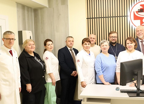 Директор Югорского филиала «СОГАЗ-Мед» принял участие в приемке обновленного терапевтического участка в Советской районной больнице, новости, пресс-релизы, статьи, «СОГАЗ-Мед», омс