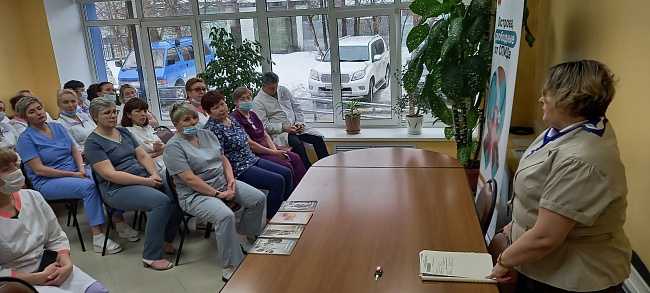 Сахалинский филиал «СОГАЗ-Мед» провел мероприятие, приуроченное к «Неделе по борьбе с заражением и распространением хронического вирусного гепатита С», новости, пресс-релизы, статьи, «СОГАЗ-Мед», омс