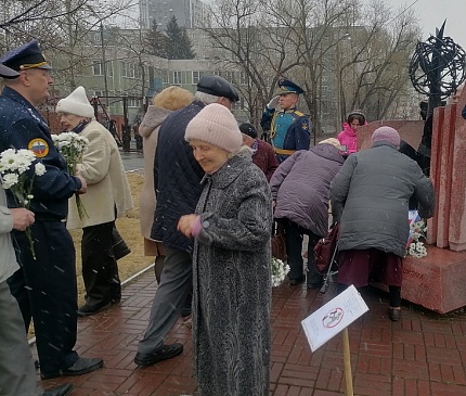 Челябинская дирекция Екатеринбургского филиала «СОГАЗ-Мед» приняла участие в «Международном дне освобождения узников фашистских лагерей», новости, пресс-релизы, статьи, «СОГАЗ-Мед», омс