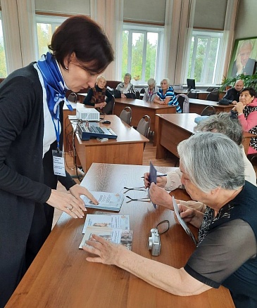 Страховые представители Красноярского филиала приняли участие в Неделе здорового старения, новости, пресс-релизы, статьи, «СОГАЗ-Мед», омс