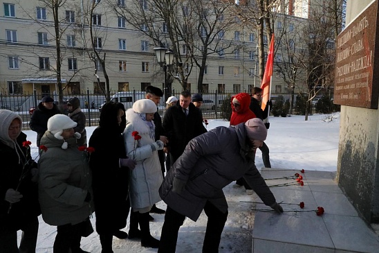 Воронежский филиал «СОГАЗ-Мед» принял участие в торжественном митинге в честь 83-й годовщины со Дня освобождения Воронежа, новости, пресс-релизы, статьи, «СОГАЗ-Мед», омс