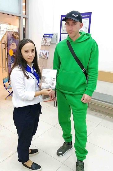 В день трезвости сотрудники Саратовского филиала «СОГАЗ-Мед» провели информирование среди застрахованных, новости, пресс-релизы, статьи, «СОГАЗ-Мед», омс