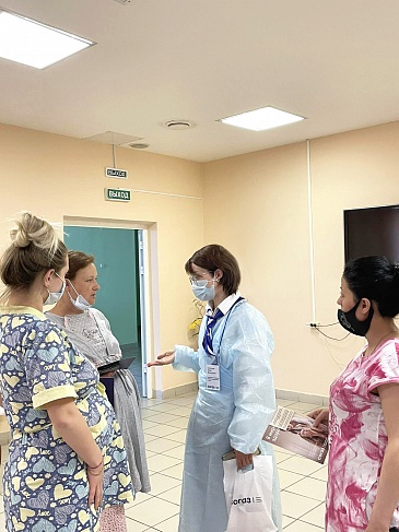 Сотрудники Саратовского филиала «СОГАЗ-Мед» провели встречу с будущими мамами , новости, пресс-релизы, статьи, «СОГАЗ-Мед», омс