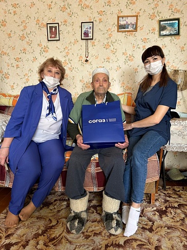 Уфимский филиал «СОГАЗ-Мед» провел День здоровья для ветеранов и вдов участников ВОВ, новости, пресс-релизы, статьи, «СОГАЗ-Мед», омс