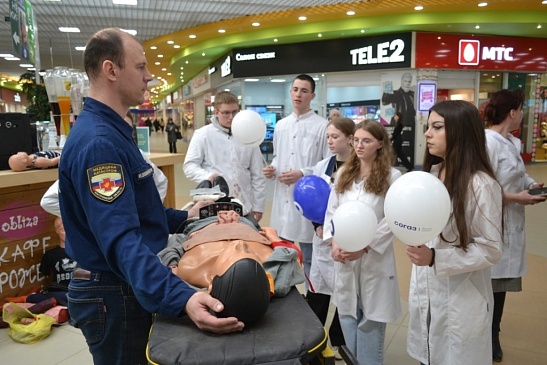 Страховые представители Костромского филиала приняли участие в мероприятиях, посвященных Всемирному дню здоровья, новости, пресс-релизы, статьи, «СОГАЗ-Мед», омс