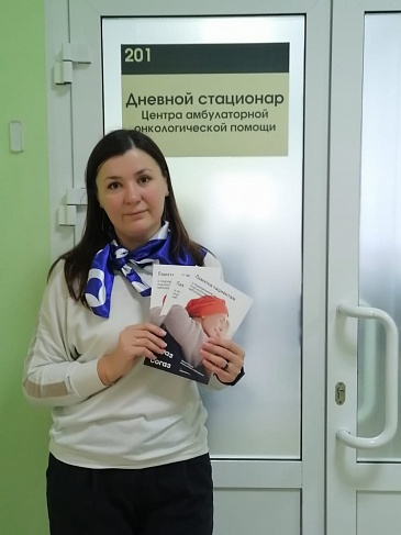 Сотрудники Удмуртского филиала «СОГАЗ-Мед» участвуют в информационном сопровождении пациентов с онкологическими заболеваниями, новости, пресс-релизы, статьи, «СОГАЗ-Мед», омс