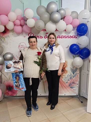 Орловский филиал «СОГАЗ-Мед» поздравил женщин в День беременных, новости, пресс-релизы, статьи, «СОГАЗ-Мед», омс