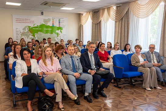 Директор Смоленского филиала принял участие в поздравлении в Торгово-промышленной палате Смоленской области, новости, пресс-релизы, статьи, «СОГАЗ-Мед», омс