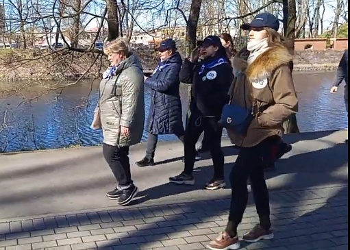 Калининградский филиал принял участие во Всероссийской акции «10 000 шагов к жизни», новости, пресс-релизы, статьи, «СОГАЗ-Мед», омс