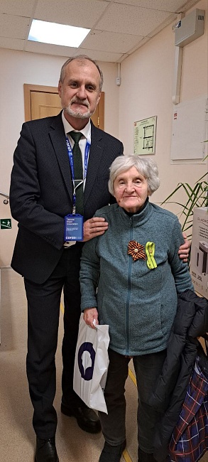 Санкт-Петербургский филиал «СОГАЗ-Мед» поздравил ветеранов в честь 82-летия полного освобождения Ленинграда, новости, пресс-релизы, статьи, «СОГАЗ-Мед», омс
